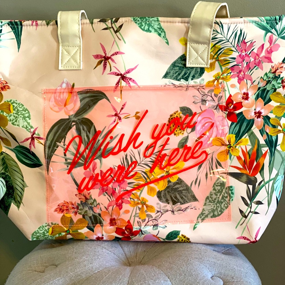 Floral Insulated Tote